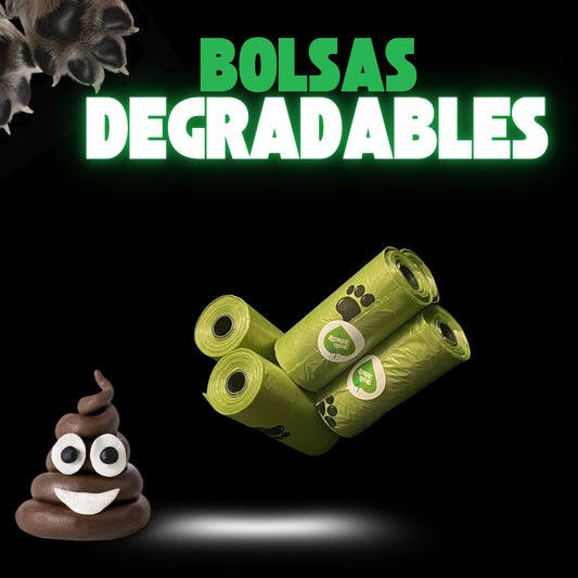 4 Rollos De Bolsas Degradables 💩