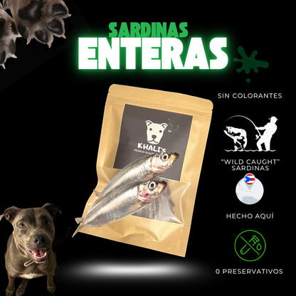 Sardinas para perros